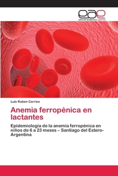 Paperback Anemia ferropénica en lactantes [Spanish] Book