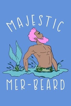 Majestic Mer Beard: Comic Book Notebook Paper
