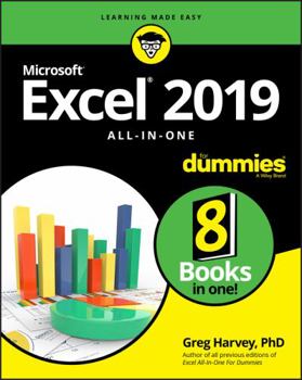 Paperback Excel 2019 All-In-One for Dummies Book