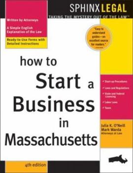 Paperback How to Start a Business in Massachusetts Book