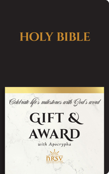 Imitation Leather NRSV Updated Edition Gift & Award Bible with Apocrypha (Imitation Leather, Black) Book
