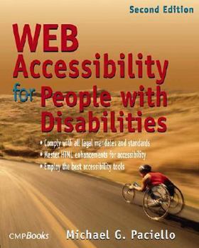 Paperback Web Accessibility for People with Disabilities Book