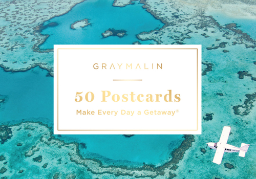 Hardcover Gray Malin: 50 Postcards (Postcard Book): Make Every Day a Getaway Book