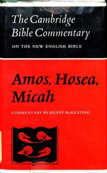 Hardcover The Books of Amos, Hosea, Micah Book