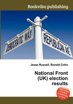 Paperback National Front (Uk) Election Results Book