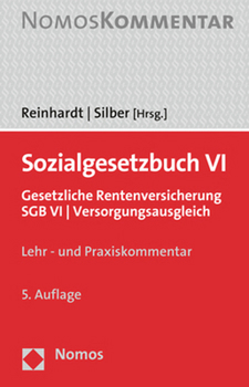 Hardcover Sozialgesetzbuch VI: Gesetzliche Rentenversicherung / Sgb VI / Versorgungsausgleich [German] Book