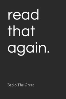 Paperback read that again. Book