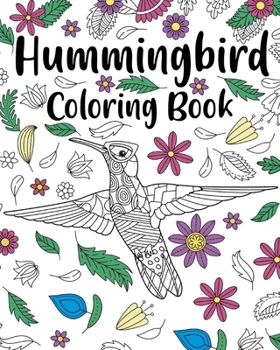 Paperback Hummingbird Coloring Book: Zentangle Hummingbird Designs with Mandala Style Book