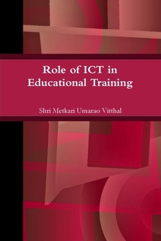 Paperback Role of ICT in Educational Training Book