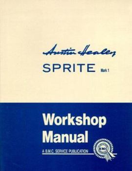 Paperback Austin-Healey Sprite Mark I Workshop Manual Book