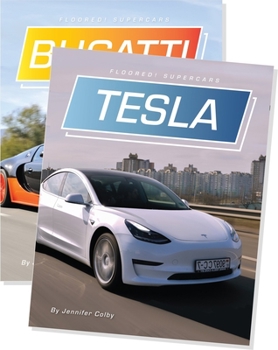 Library Binding Floored! Supercars (Set) Book