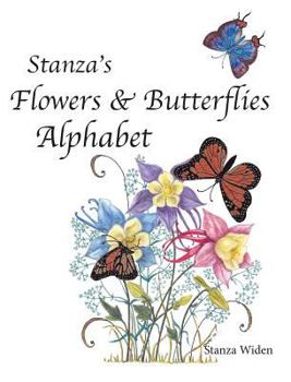 Hardcover Stanza's Flowers & Butterflies Alphabet Book