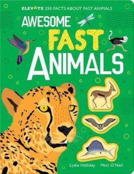 Hardcover Awesome Fast Animals Book