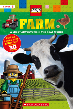 Paperback Farm (Lego Nonfiction): A Lego Adventure in the Real Worldvolume 6 Book