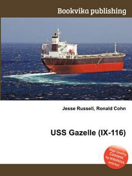 Paperback USS Gazelle (IX-116) Book