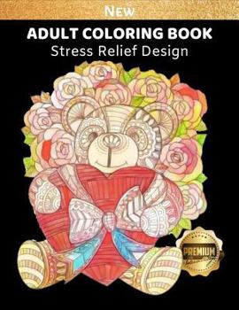 Paperback Adult Coloring Book: Bear Coloring Picture for Relaxation and Stress Relief, Bear Lover, 8.5 x 11 inch Book