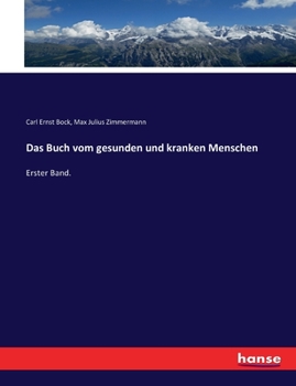 Paperback Das Buch vom gesunden und kranken Menschen: Erster Band. [German] Book
