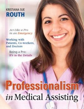 Paperback Professionalism in Medical Assisting Book