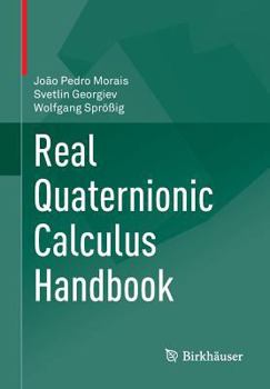 Paperback Real Quaternionic Calculus Handbook Book