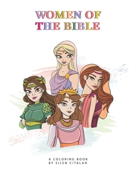 Paperback Bible Women Coloring Book For Kids Book