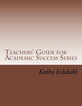 Paperback Teachers Guide for Academic Success Series Book