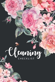 Cleaning checklist: Cleaning schedule and checklist planner Simple cleaning House Home Weekly Schedule  Planner Daily routine weekly monthly Easy house