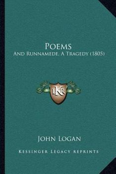 Paperback Poems: And Runnamede, A Tragedy (1805) Book