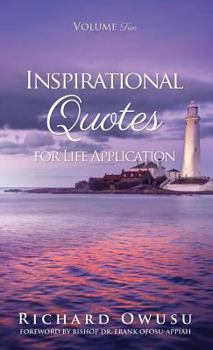 Hardcover Inspirational Quotes for Life Application Volume Two Book