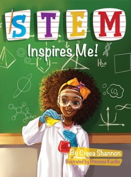 Hardcover STEM Inspires Me: Look Inside So You Can See [Large Print] Book