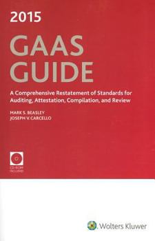 Paperback GAAS Guide, 2015 [With CDROM] Book