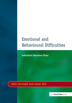 Paperback Individual Education Plans (IEPs): Emotional and Behavioural Difficulties Book