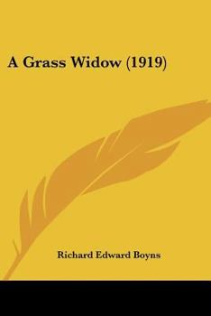 Paperback A Grass Widow (1919) Book