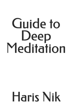 Paperback Guide to Deep Meditation Book