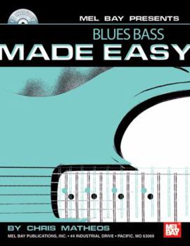 Paperback Mel Bay Blues Bass Made Easy Book