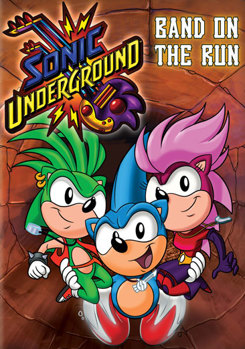 DVD Sonic Underground: Band on the Run Book
