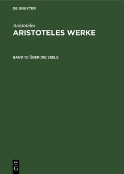 Hardcover Über Die Seele [German] Book