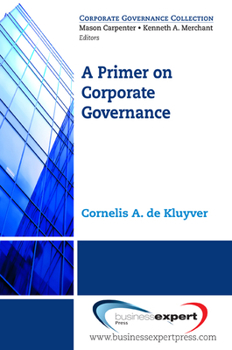 Paperback A Primer on Corporate Governance Book