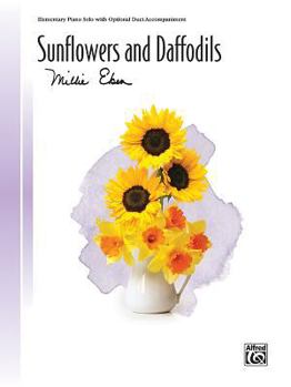 Paperback Sunflowers and Daffodils: Sheet Book