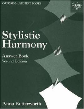 Sheet music Stylistic Harmony Answer Book