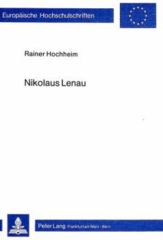 Nikolaus Lenau: Geschichte Seiner Wirkung 1850-1918