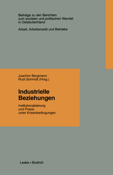 Paperback Industrielle Beziehungen: Institutionalisierung Und PRAXIS Unter Krisenbedingungen [German] Book