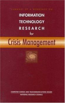 Paperback Information Technology Research for Crisis Management Book