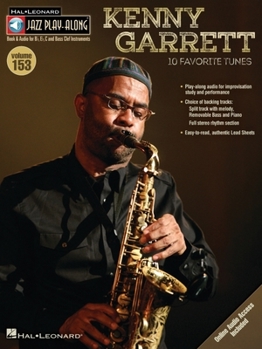 Paperback Kenny Garrett Jazz Play-Along Volume 153 Book/Online Audio Book