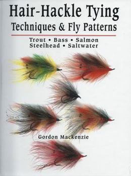 Hardcover-spiral Hair-Hackle Tying Techniques & Fly Patterns Book