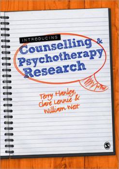 Paperback Introducing Counselling and Psychotherapy Research Book