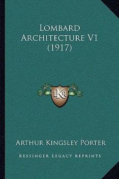 Paperback Lombard Architecture V1 (1917) Book