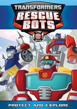 DVD Transformers Rescue Bots: Protect & Explore Book