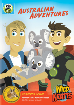 DVD Wild Kratts: Australian Adventures Book