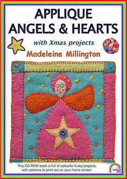 CD-ROM Applique Angels and Hearts Book