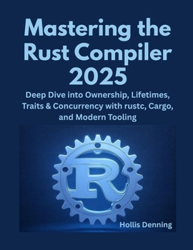 Paperback Mastering the Rust Compiler 2025: Deep Dive into Ownership, Lifetimes, Traits & Concurrency with rustc, Cargo, and Modern Tooling Book